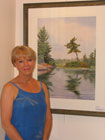 Debbie Homewood at awards night