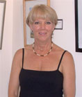 Debbie Homewood at art show