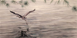 Watercolor painting Scugog Morning