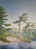 watercolour O Canada # 1