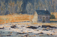 Watercolour Cabin Light