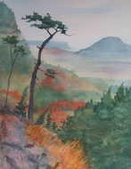 watercolour Algoma Morning