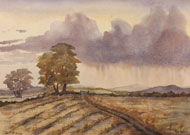 watercolor September Rain