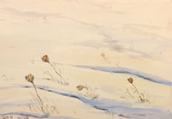 watercolor Early Snow