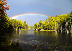 Photograph, Cliff Homewood, Double Rainbow