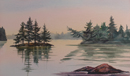 watercolour islands #4