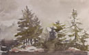 watercolour islands #8