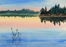 watercolour Sunset No.1